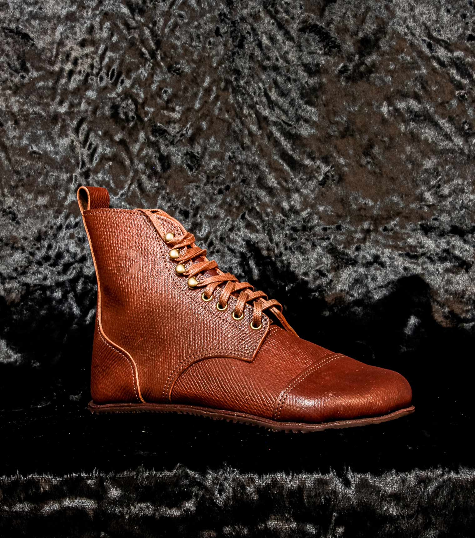 Barefoot Desert Blaster Boots  in Luxury British Leather by Gaucho Ninja