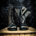 Barefoot Kombat Boots in Italian Leathers by Gaucho Ninja