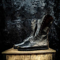 Barefoot Kombat Boots in Italian Leathers by Gaucho Ninja