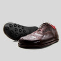 Barefoot Oxford Shoes in Shell Cordovan Leather by Gaucho Ninja