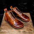 Barefoot Trekking Boots Shell Cordovan Leather by Gaucho Ninja