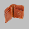 Minimalist Leather Wallet - Chestnut Horse Culatta