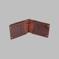 Cowboy Wallet in chocolate horse leather by Gaucho Ninja