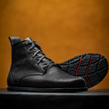 Goodyear Welted Barefoot Chukka Boots - Black by Gaucho Ninja