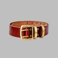 handmade leather belt