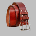 handmade leather belt