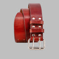 handmade leather belt