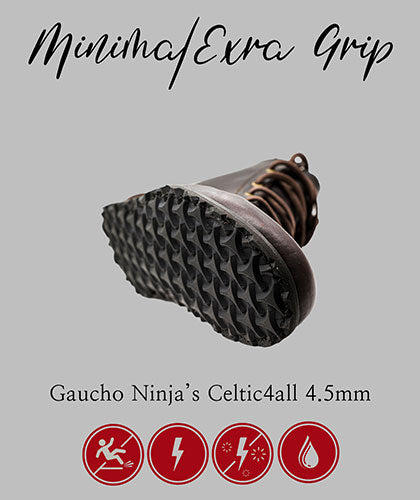 Minimal Extra Grip Barefoot Soles by Gaucho Ninja