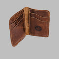 Minimalist Leather Wallet - Mustang Brown Horse