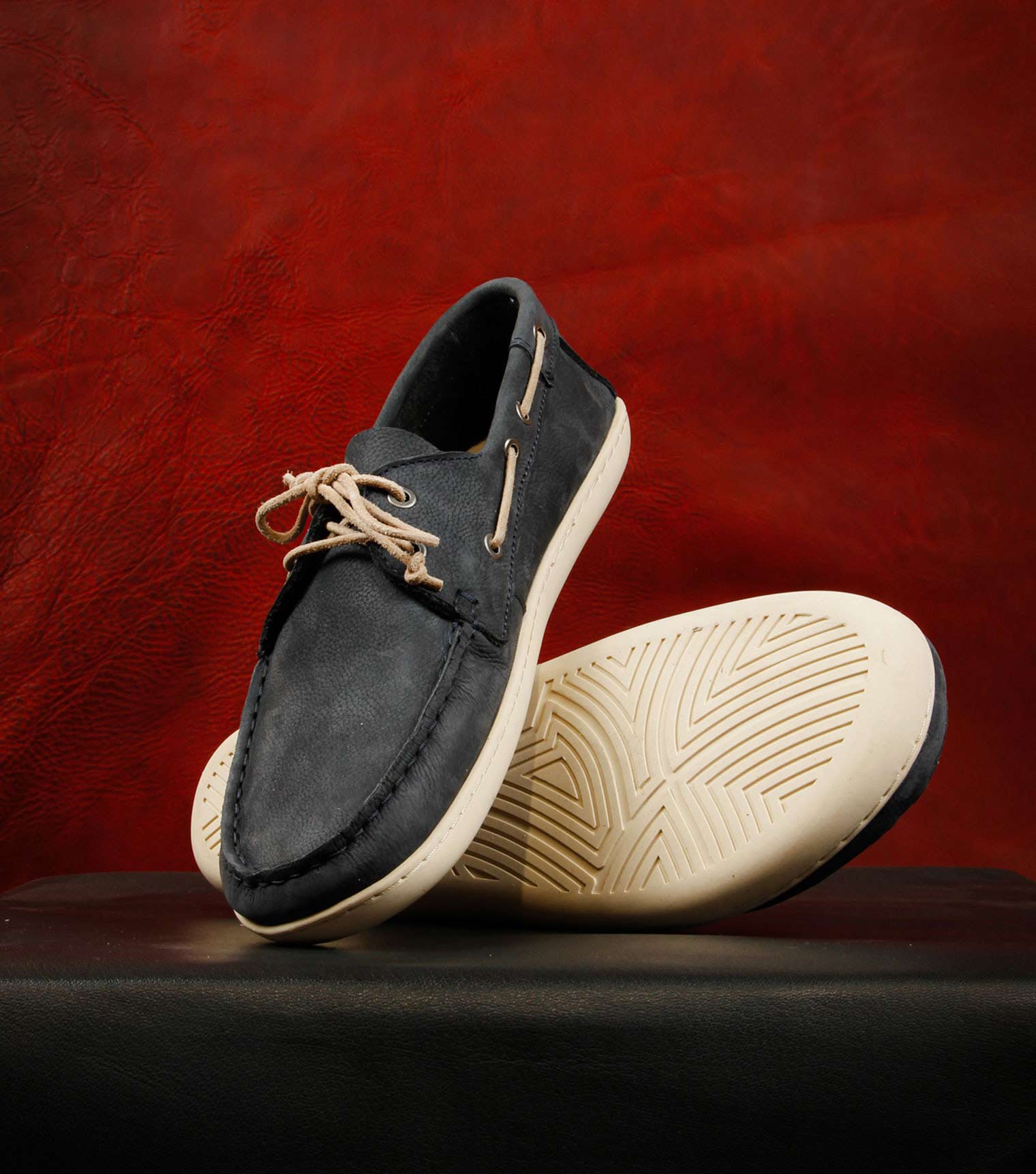 Navy Blue Barefoot Deck Shoes by Gaucho Ninja