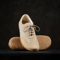 Nettle and Suede Barefoot Retro Trainers by Gaucho Ninja