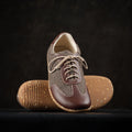 Yak Wool and Leather Barefoot Retro Trainers by Gaucho Ninja