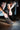 Vanguard barefoot riding boots in Crazy Horse leather, X-Wide – lacing up the full-height lace