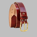 handmade leather belt