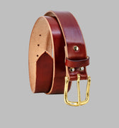 handmade leather belt