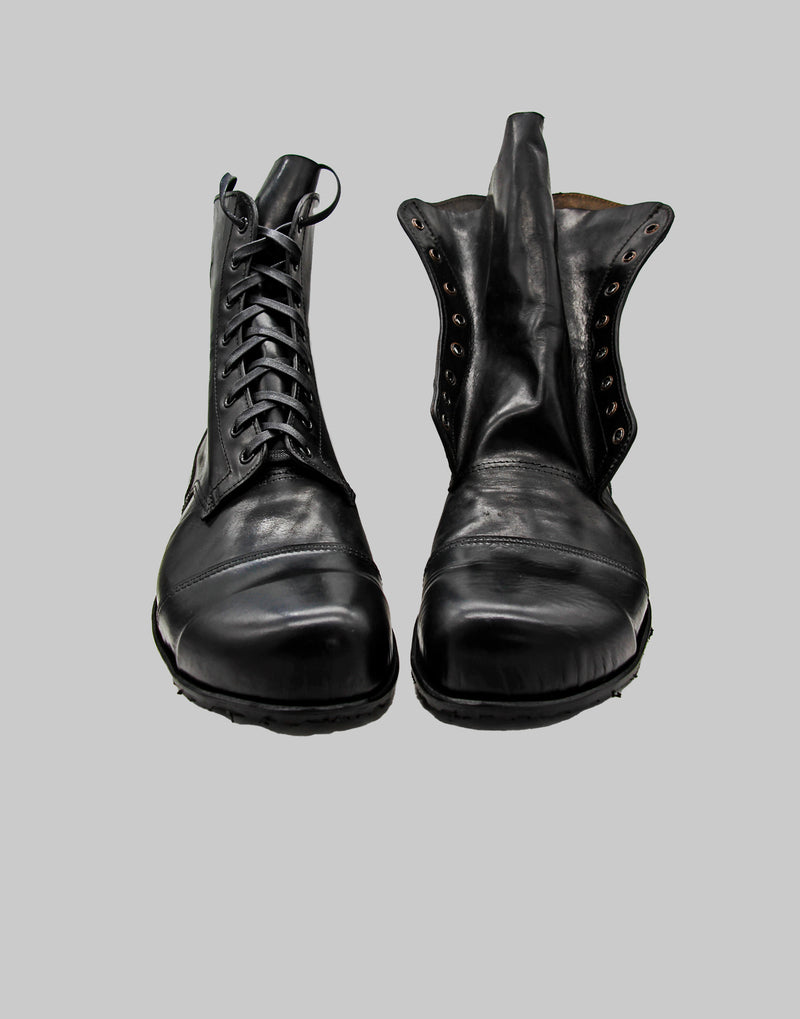Barefoot Carpenter's Safety Boots | Horse Culatta Leather – Gaucho Ninja