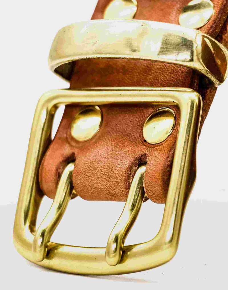 Solid Brass Belt Buckle 31 mm