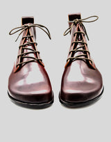 Barefoot Chukka Boots Special Edition | Horween Shell Cordovan #8 Uppers | Made to measure | Dainite Rubber Inserts